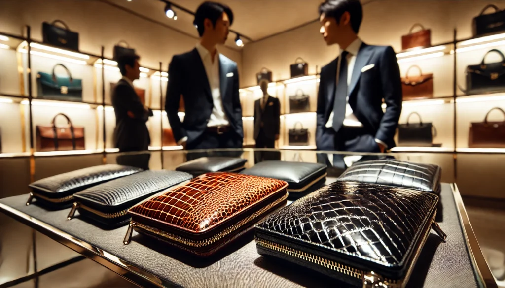 光沢と存在感のあるクロコが賛否を呼ぶ理由