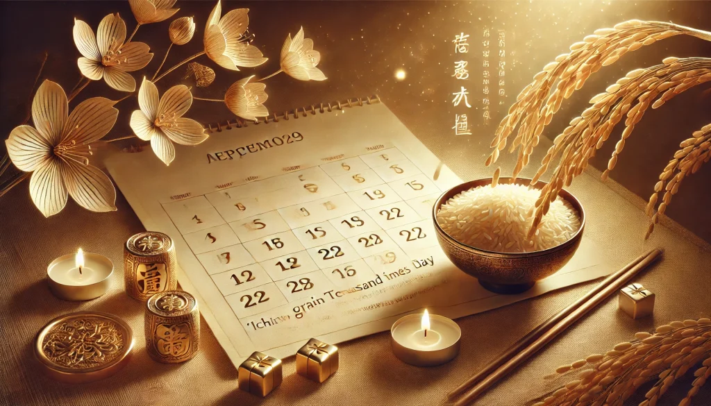 一粒万倍日とは?金運と開運の意味を解説