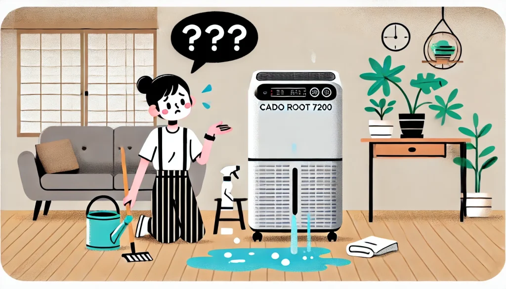 除湿機の水漏れが起きたらどうする?